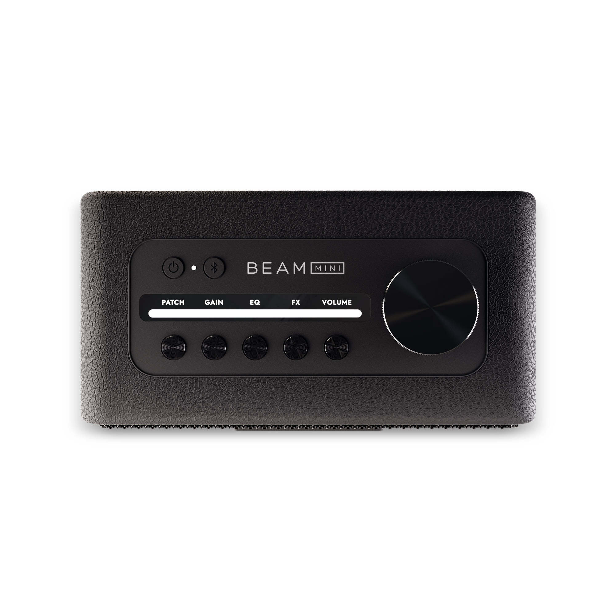 Nahaufnahme der Bedienknöpfe am Blackstar BEAM Mini